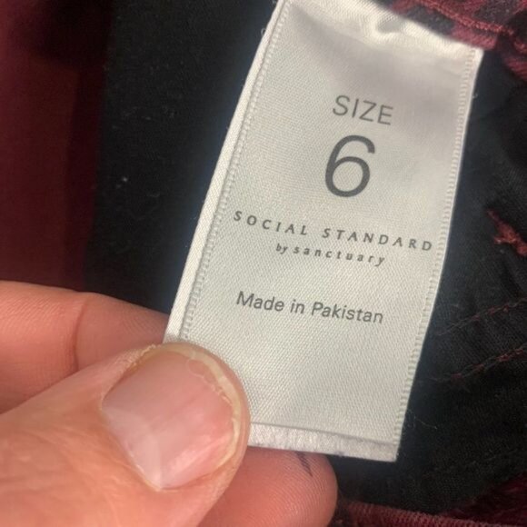 Social Standard By Sanctuary Womens Leopard Print Ankle Skinny Jeans Size 6 - Picture 4 of 7